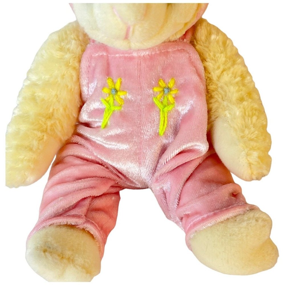 Chrisha Playful Plush Lamb Bunny Rabbit Ear 8 IN Sheep Easter Stuffed Animal Toy - Picture 3 of 5